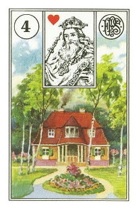 READING LENORMAND TAROT CARDS
