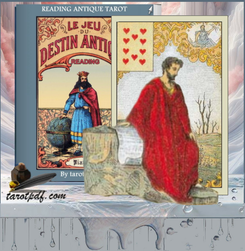 TAROT SET, ANTIQUE