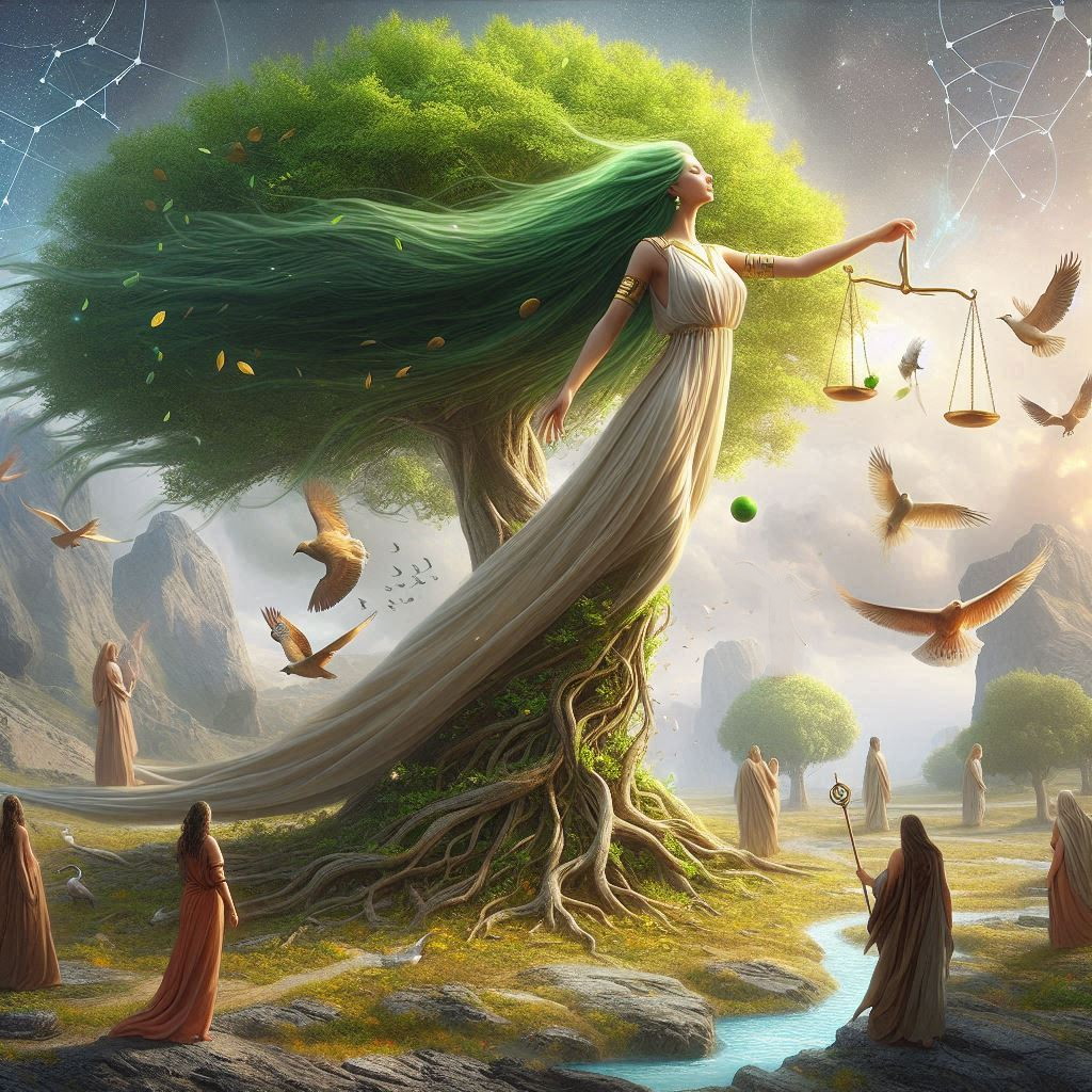 Earth, Balance, The Guardian, The Races, The Real Song of the World—and use them through your site or as part of a gallery linked to the message.