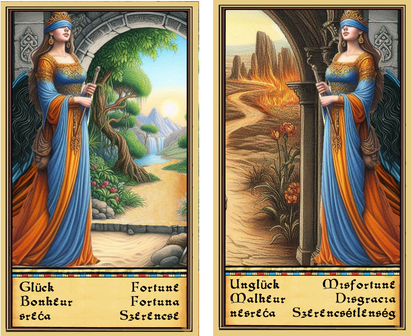 THE TWIN GATES OF TYCHE