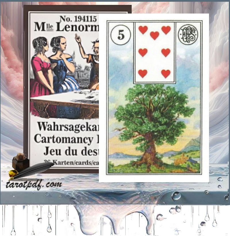 LENORMAND TAROT BY PIATNIK NO 194115, WAHRSAGEKARTEN CARTOMANCY DECK