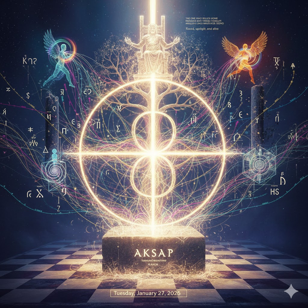 The Foundation: The Aksar is right there at the base—not as a heavy, dead rock, but as a glowing, "hardened" frequency that supports the entire structure of the "Home."